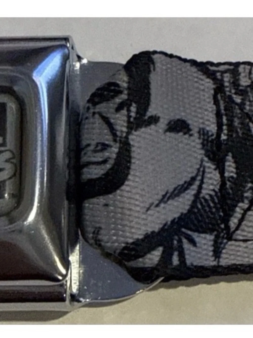 Buckle-Down Marvel Comics Black & Gray Superhero Dog Collar